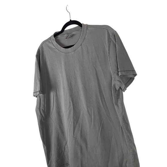 Onia Gray 100% Cotton Crewneck Short Sleeve T-Shirt Men’s Size XXL - Picture 3 of 6